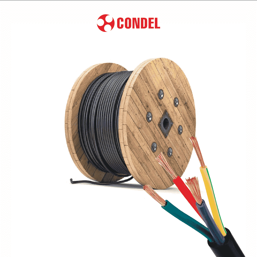 Cable Condel 4x1mm² NYY 0,6/1kV HEPR SUBT | Conductor Eléctrico Subter